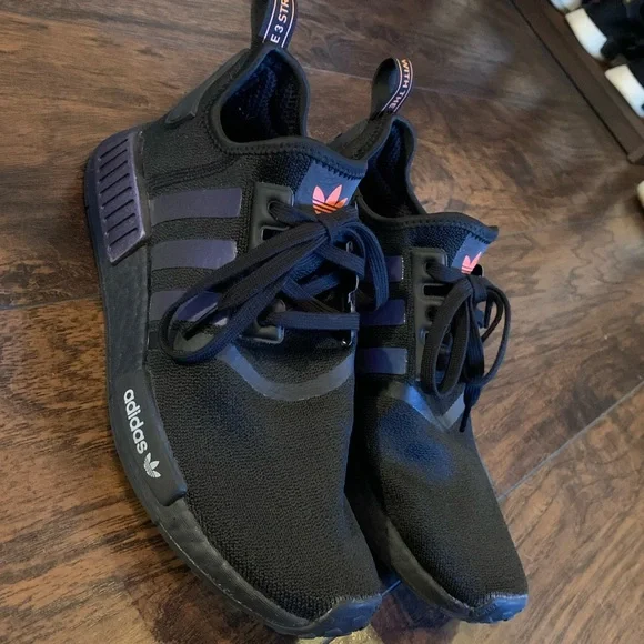 adidas | Shoes | Adidas Nmd R Nmd R1 V2 Nmd R2 Bundle Shoes Size 1 Size 105  Pharrell Hu Black | Poshmark